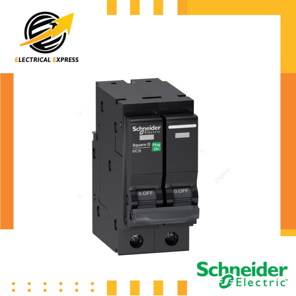 Schneider Square D เบรกเกอร์ Plug-on 2 Pole 32A 10kA รุ่น QO232VSC10T เมนเบรกเกอร์ สแควร์ดี 2P ชไนเด