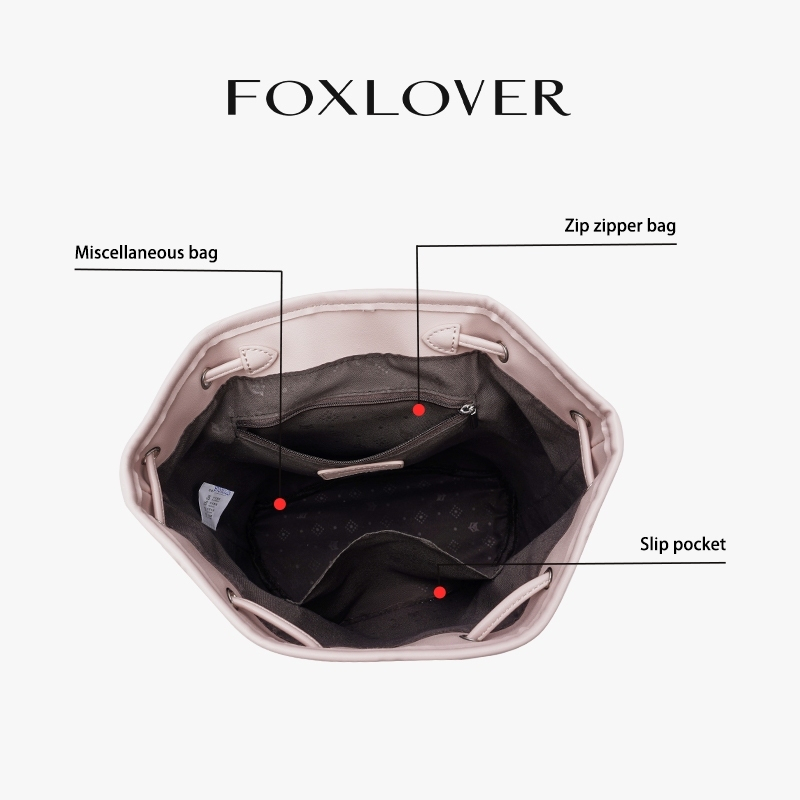 FOXLOVER حقيبة ظهر نسائية كرتونية برباط — صورة 7