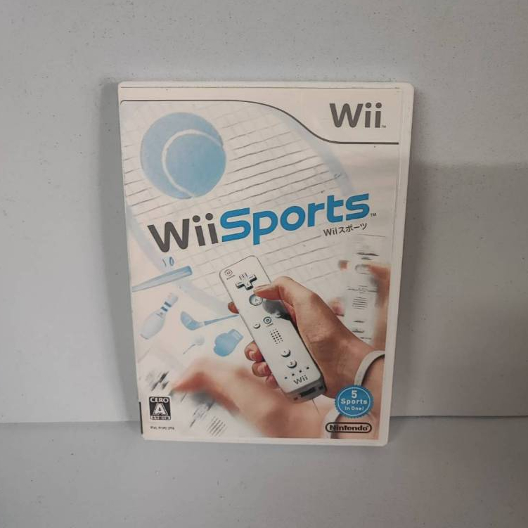 แผ่นเกมส์ Wii Game :  Wii Sports  : Wii JAPAN