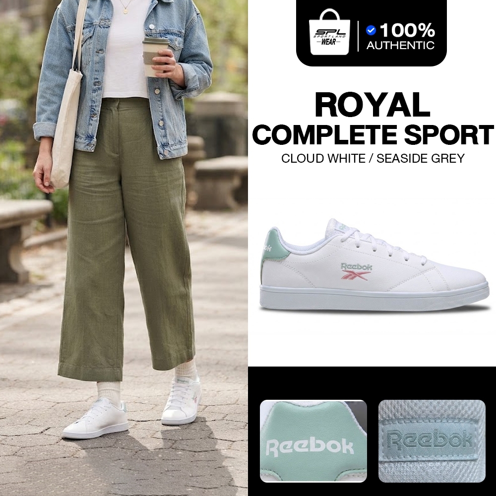 Reebok รีบ็อก รองเท้าผ้าใบ รองเท้ากีฬา สำหรับผู้หญิง W Royal Complete Sport GX6861 (1790)