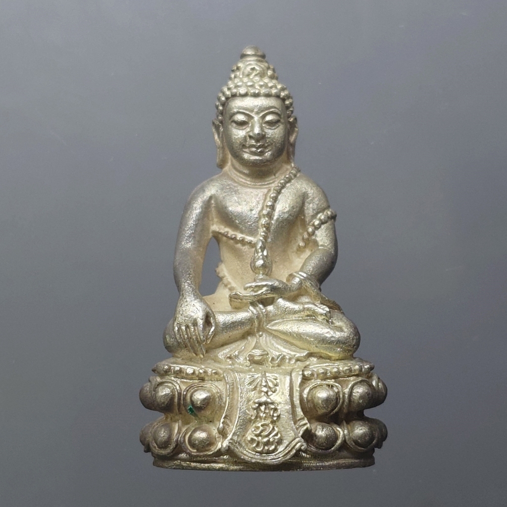 พระกริ่งคุ้มเกล้า หน้าไทย (ศิรากาศ) เนื้อเงิน หายาก พ.ศ.2522 สภาพสวย ผิวเดิมๆ