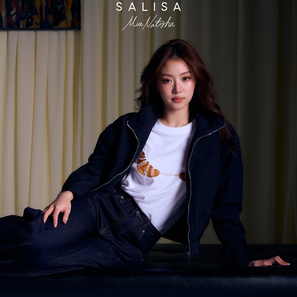 SALISA x Miu Natsha - CROPPED BOMBER FW26 MN Nylon *PRE-ORDER 3 WEEKS*