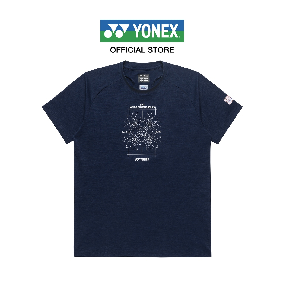 YONEX T-SHIRT 26191 เสื้อคอกลม  เนื้อสัมผัสนุ่มสบาย เหมาะสำหรับสวมใส่ได้ทุกโอกาส
