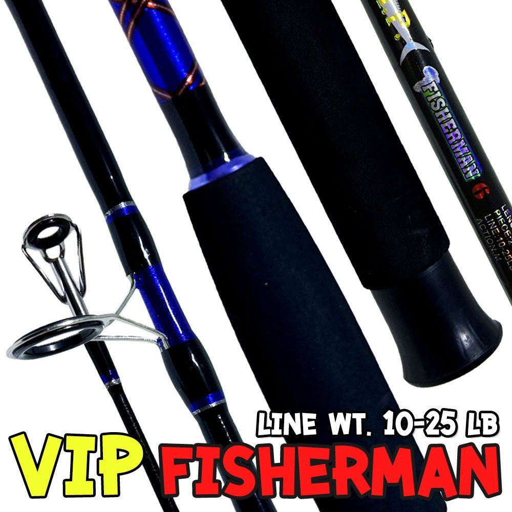 [ส่งในไทย] คันตัน Vip Fisherman ฟิชเชอร์แมน Line wt. 10-25 lb