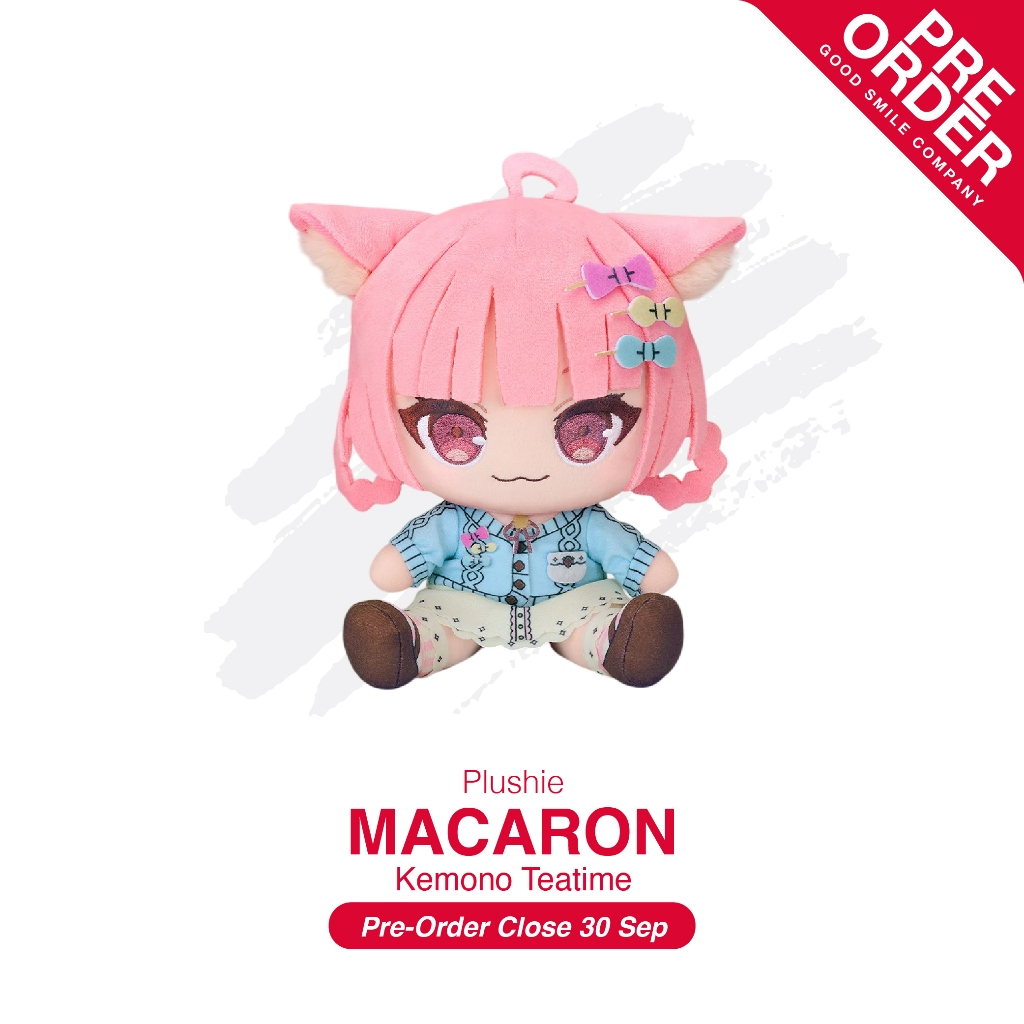 [PreOrder] Plushie - Kemono Teatime_Macaron