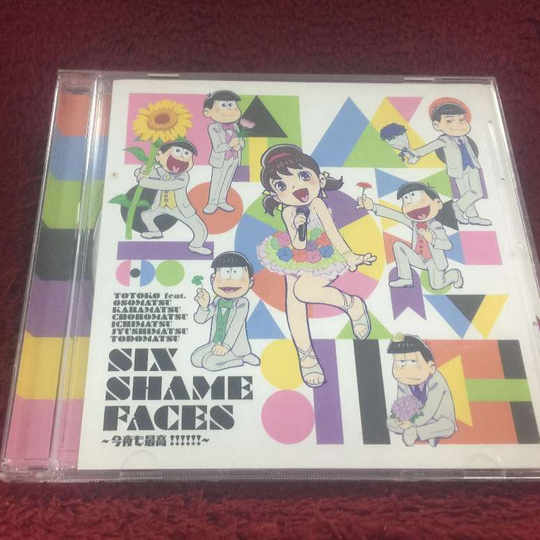 CD Totoko feat. Osomatsu-san - SIX SHAME FACES ~Konya mo Saikou!!!!!!~ สภาพตามรูปปก ZA365-29