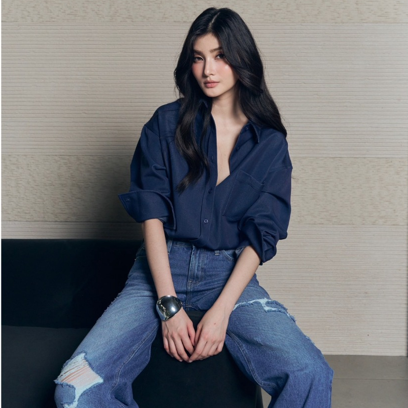 [ Fabrique.co ] - Button Down Shirt เสื้อเชิ้ตแขนยาว ผู้หญิง