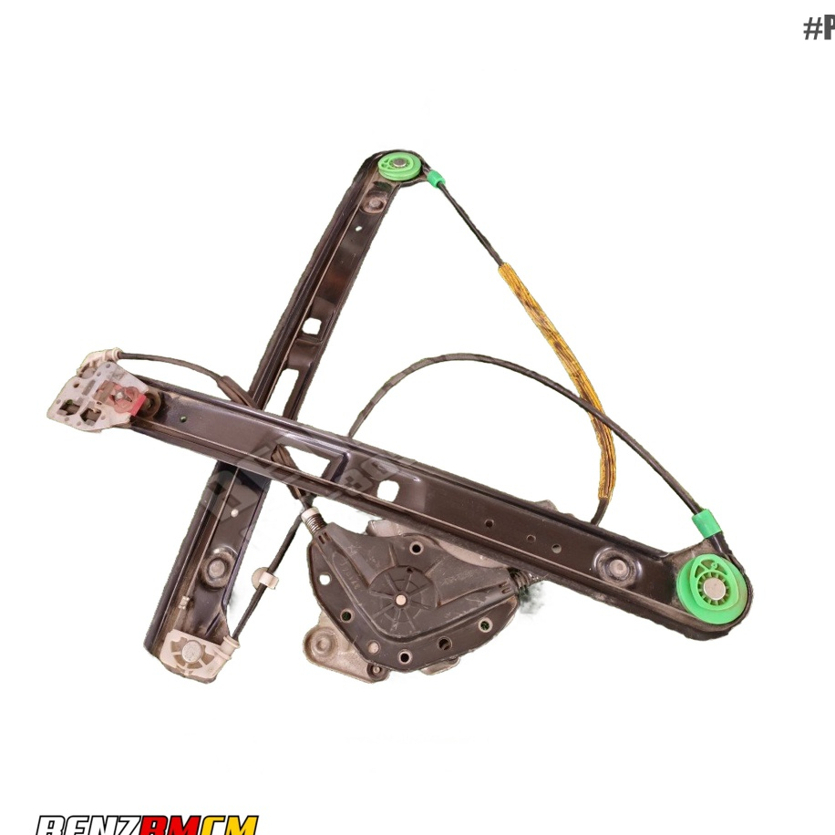 รางยกกระจกประตูหน้าขวา-BMW-E46-Front Right Window Regulator(E46)