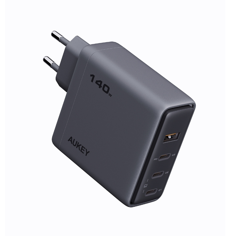 AUKEY PA-C6 หัวชาร์จเร็ว Comet Series PD 140W Wallcharge with Gan III