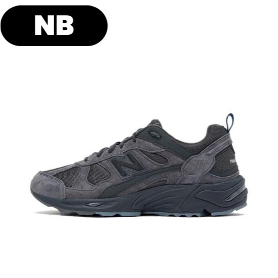 New Balance NB878 Unisex style Dark gray 100% แท้จริง