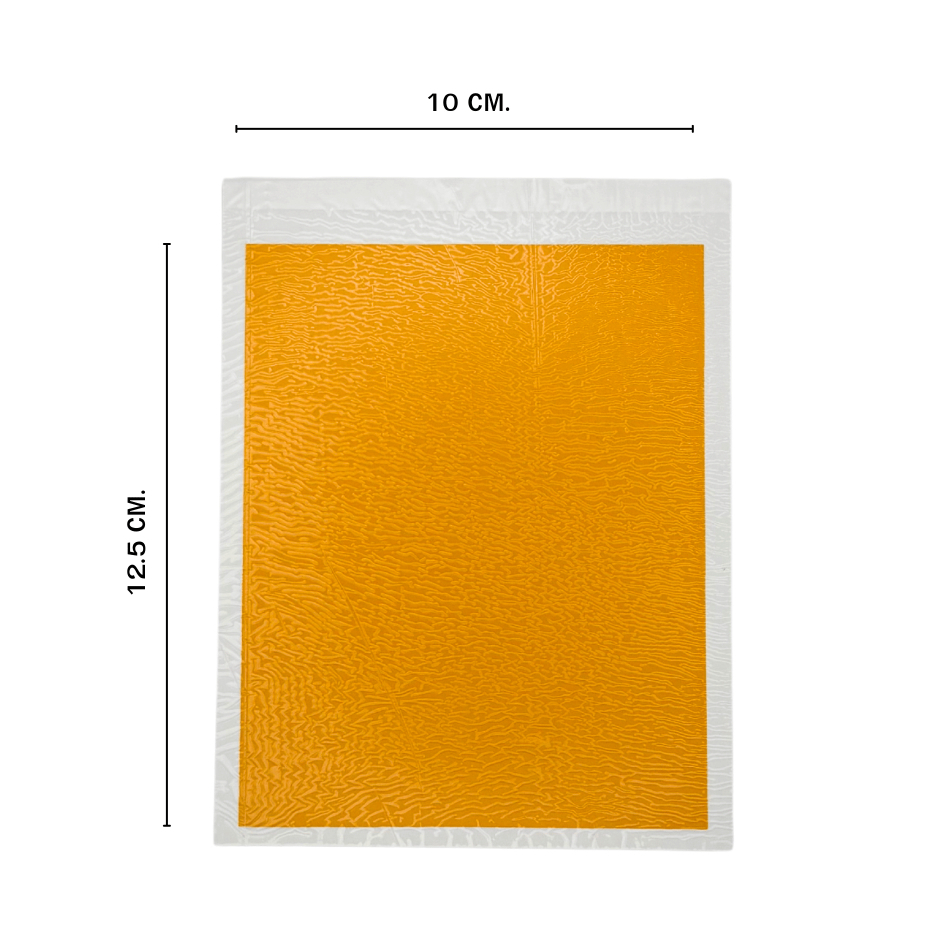 PDC-322 กระดาษ decal สีขนาด A6 สีเหลือง (Yellow Decal Paper)