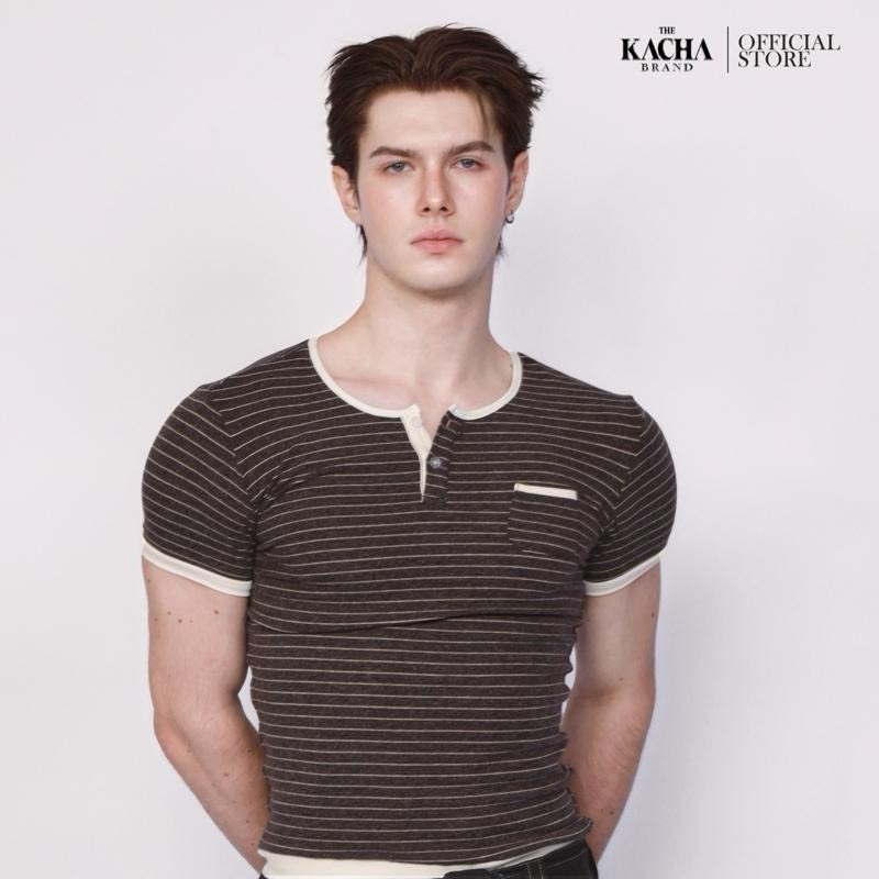 New Arrival : KACHA BRAND MILO TOP เสื้อเชิ้ตสไตล์ผู้ดี