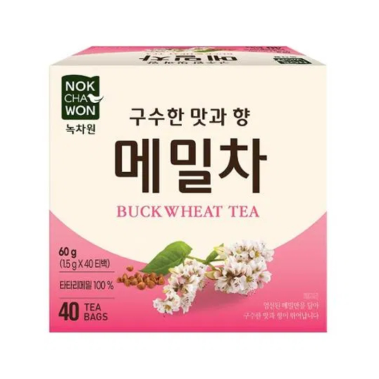 📌พร้อมส่ง ของแท้💯 Nokchawon ชาบัควีทคั่วแท้ 🩷(เมมิลชา - 메밀차) 💜ชารากเบอร์ด็อก หรือ ชาอูออง (우엉차) 🫖