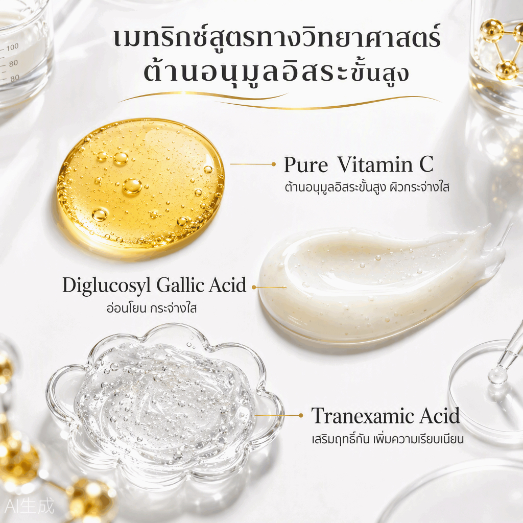 Spring Letter มาส์กหน้าวิตามินซี Pure VC ช่วยให้ผิวดูกระจ่างใส ชุ่มชื้น อิ่มฟู ดูกระชับ — صورة 4