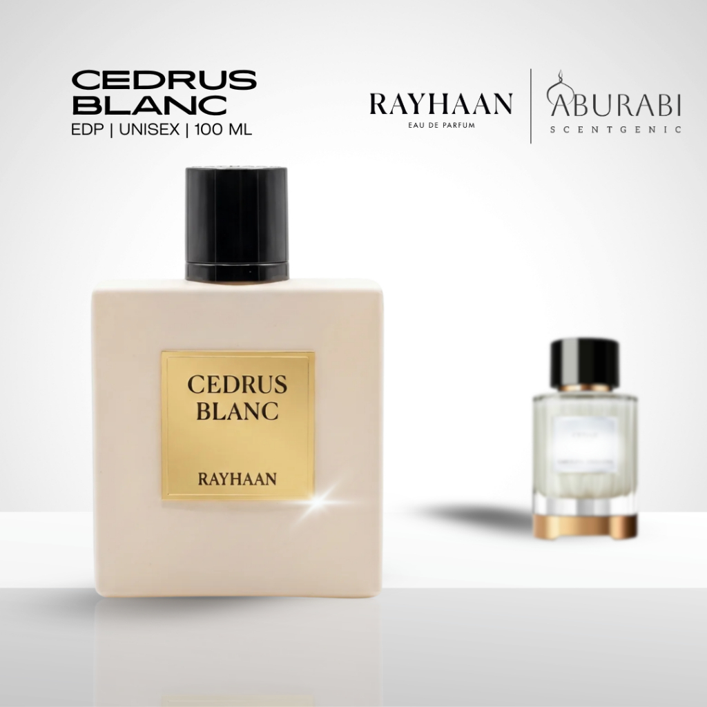 Cedrus Blanc - Rayhaan น้ำหอม Unisex ชนิด EDP ( ขนาด 100 ml. ) น้ำหอมอาหรับ