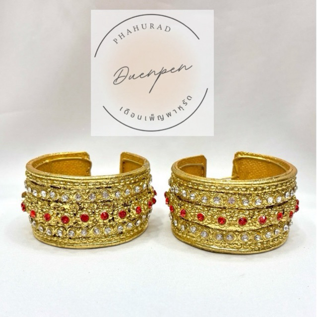 เดือนเพ็ญ กำไลข้อมือพลอยแดง-ประดับเพชร สำหรับผู้ใหญ่ ใส่ได้ทั้งผู้หญิงและผู้ชาย