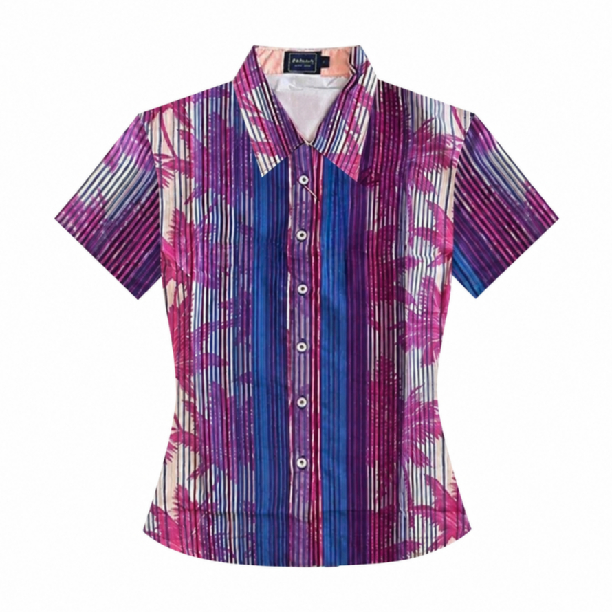 [ สินค้ามือสอง ] Arrow เสื้อเชิ้ตแขนสั้น รุ่น Tropical Fabric Shirt