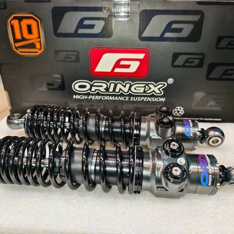 โช๊คหลัง ORINGX สำหรับรถจักรยานยนต์ Honda Wave ตรงรุ่น  110i 125i CT125 ความยาว 330 360 มิล ปรับ 4 จ