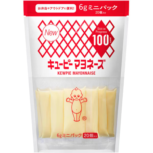 [ส่งตรงจากญี่ปุ่น] Kewpie Mayo Mayonnaise Mini Pack 6g x 20 pieces มายองเนสคิวพี ชนิดซองมินิแพ็ค ขนา
