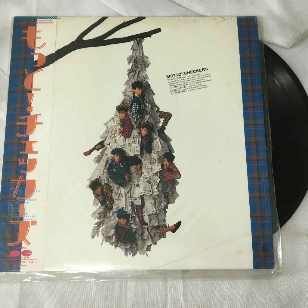 The Checkers - Motto!! Checkers แผ่นเสียงไวนิว LP ขนาด 12 นิ้ว K682