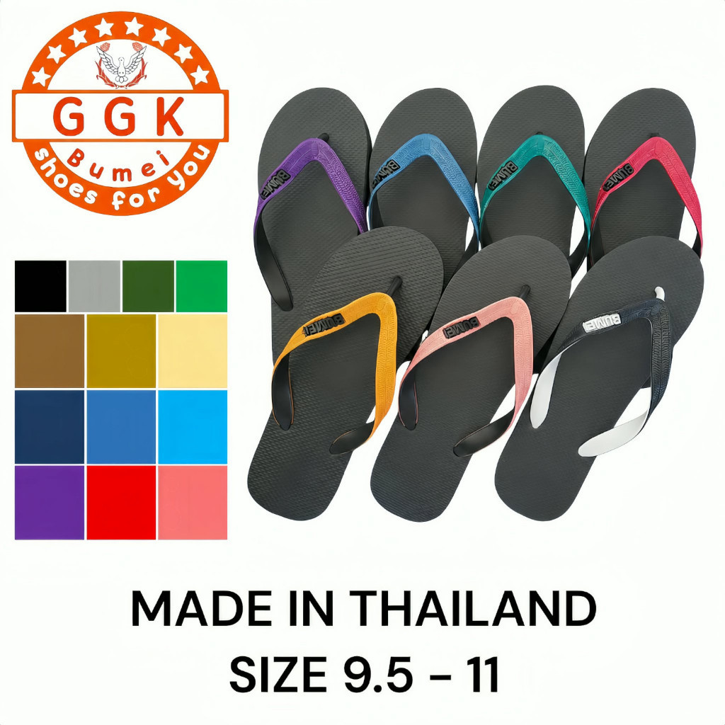 รองเท้าแตะ รองเท้าหูหนีบ รองเท้าหูสวม Size 9.5-11