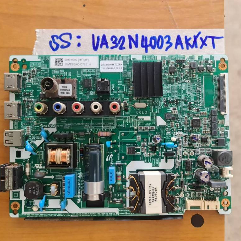 sp.อิเล็กทรอนิกส์ เมนบอร์ดทีวี Samsung รุ่น UA32N4003AKXXT รหัสพาร์ท VN32HN048U   ***แท้ถอดมือสอง***