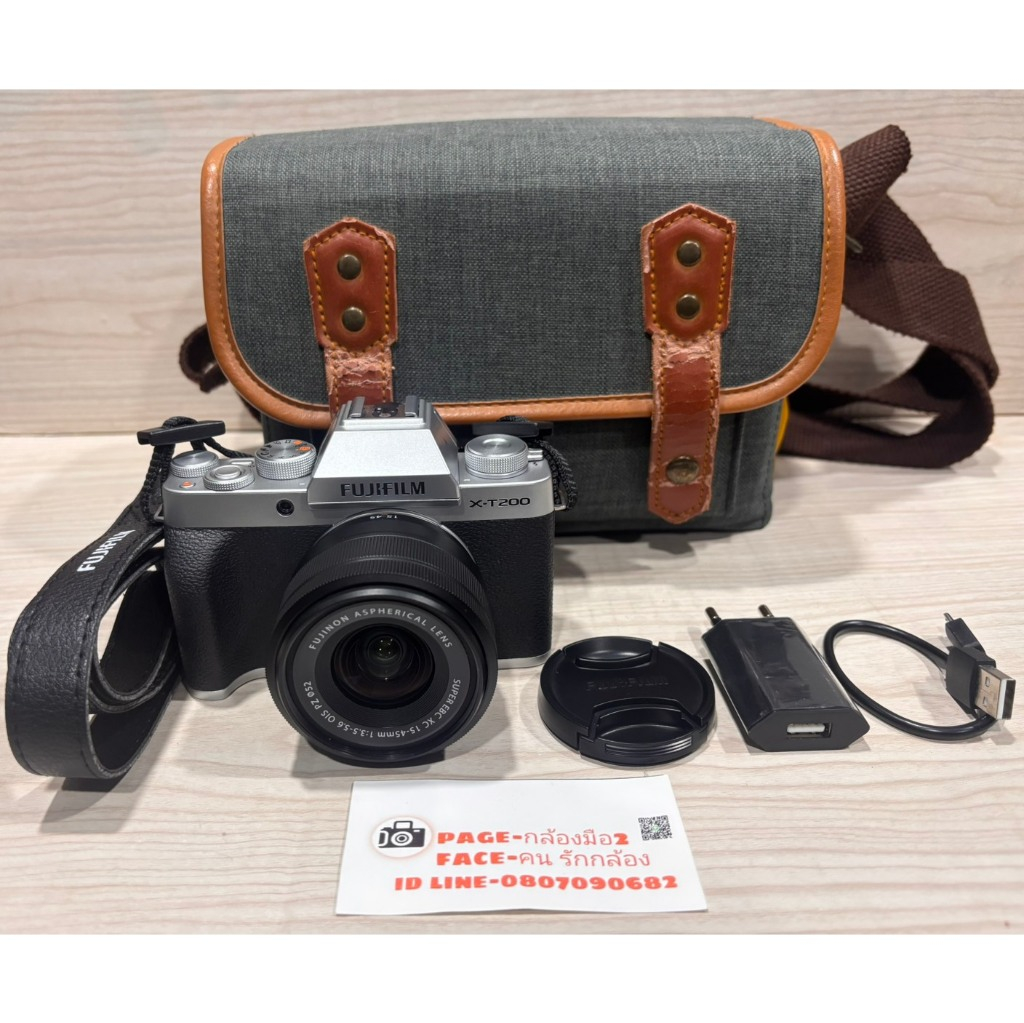 fujifilm x-t200 พร้อมเลนส์