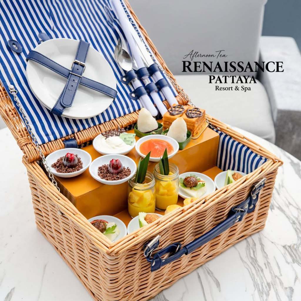 คูปอง Afternoon Tea Renaissance Pattaya Resort & Spa  R Bar  Voucher Afternoon Tea คูปองชุดน้ำชายามบ