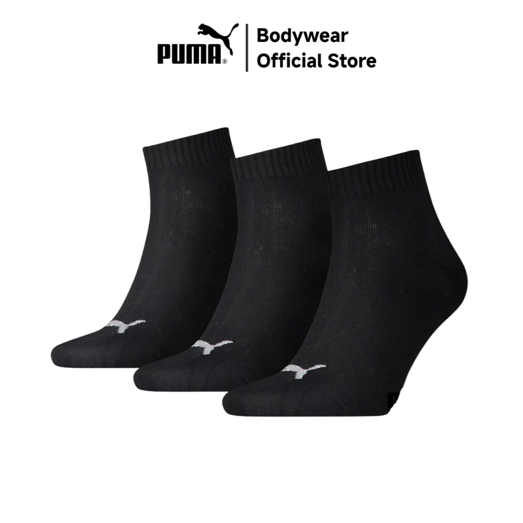 PUMA جوارب Quarter للجنسين (3 أزواج) — صورة 3
