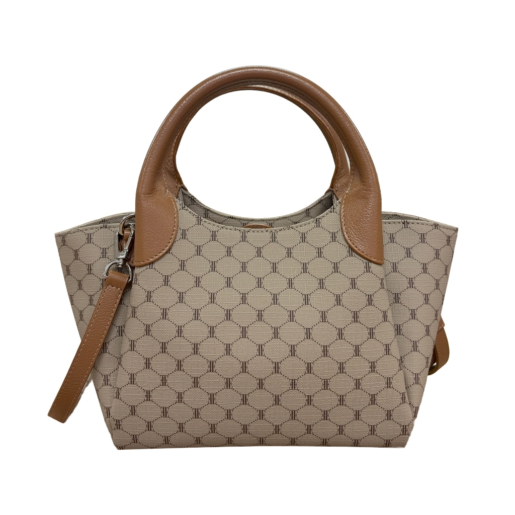 ELLE حقيبة كروس MONOGRAM جلد طبيعي WEHH109 — صورة 3