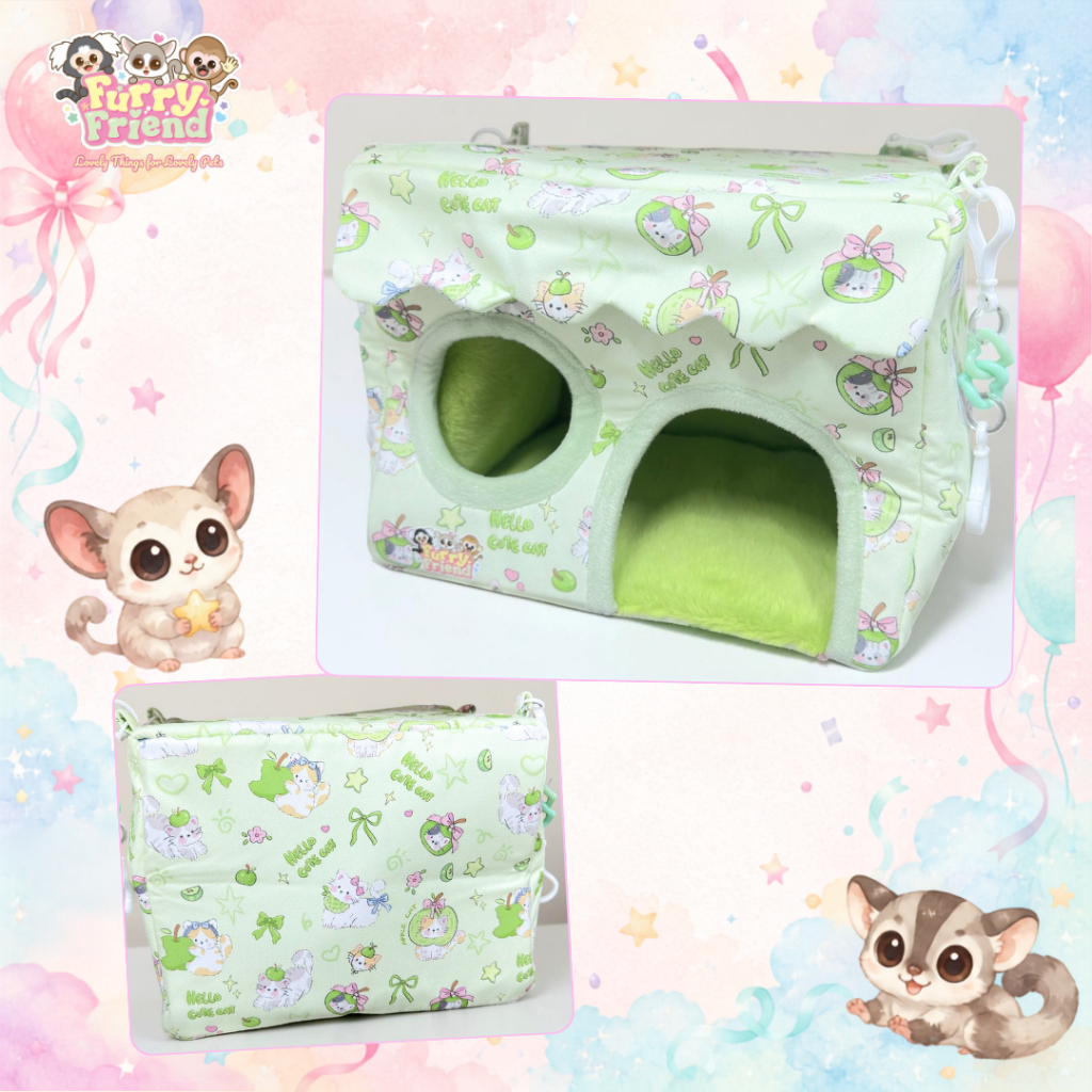 Cozy Corner XL ซับขนนุ่ม สำหรับบุชเบบี้ ชูการ์ไกรเดอร์ สัตว์เลี้ยงขนาดเล็ก