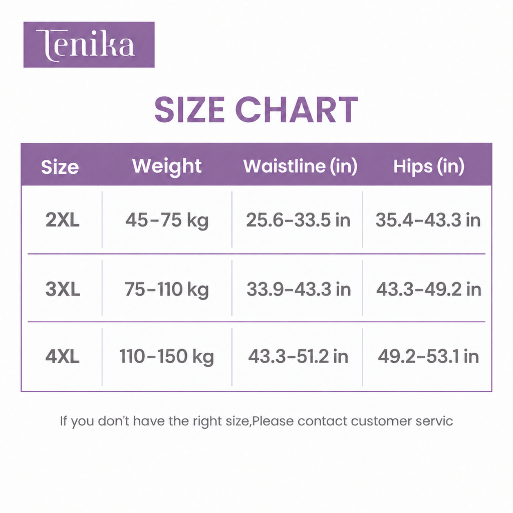 TENIKA Plus size Panties กางเกงในไร้ขอบ เอวสูงไซส์ใหญ่ กางเกงในสาวอวบ เต็มตัว XXL-XXXXL — صورة 8