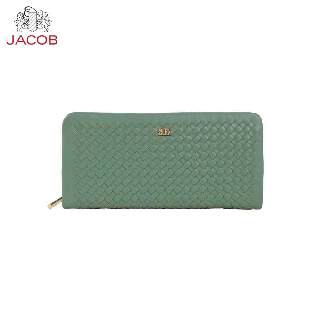 JACOB محفظة نسائية منسوجة بسحاب دائري 63054 — صورة 6
