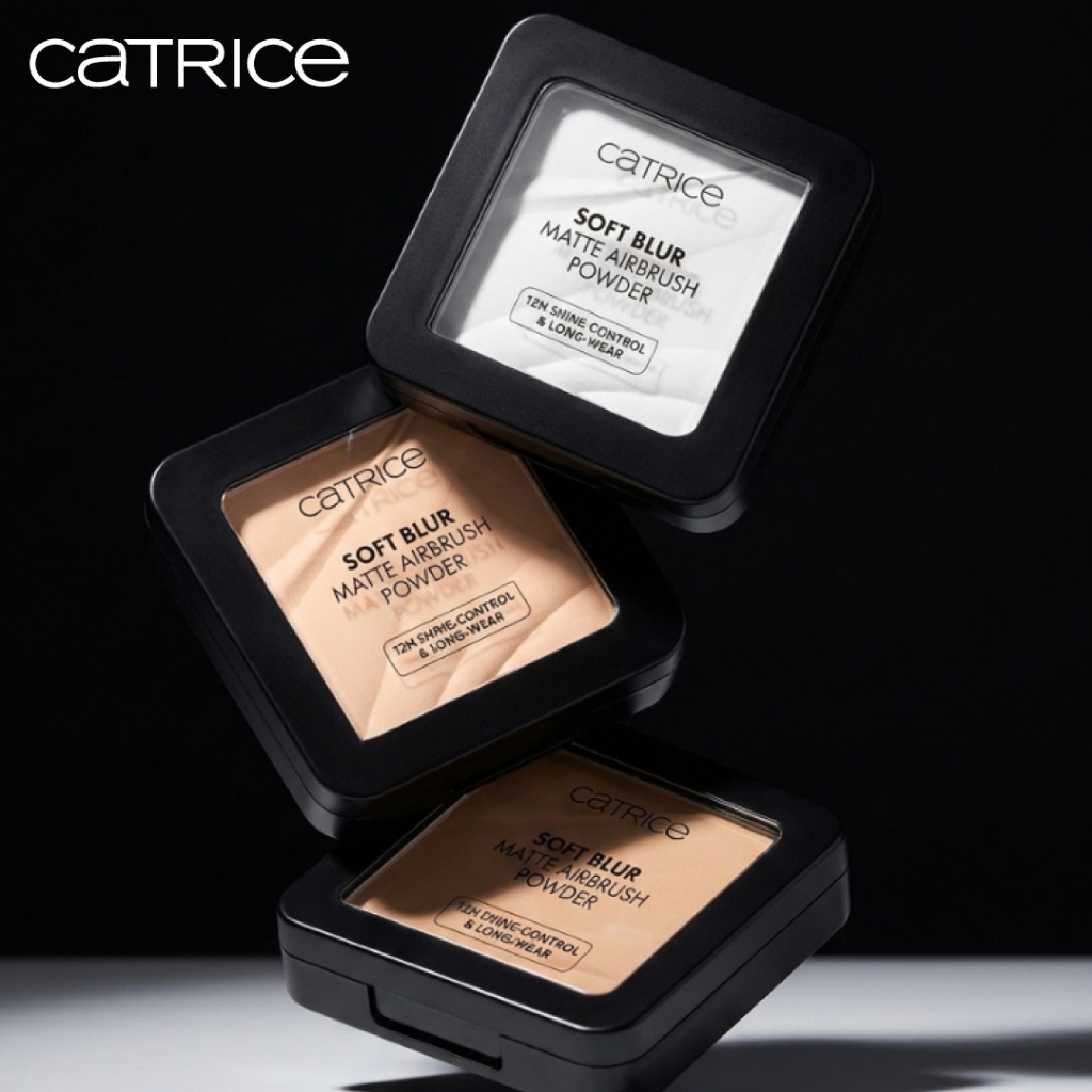 Catrice بودرة مضغوطة شفافة Soft Blur Matte Airbrush — صورة 8