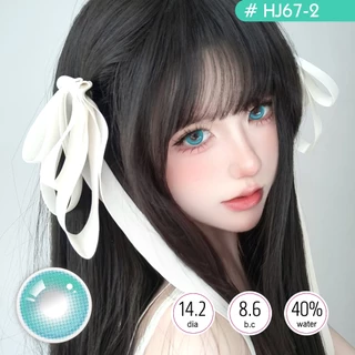 【Buy 5 Get 1 Free】COCOLA Green คอนแทคเลนส์ Color Contact Lens สีกรีน/เบบี้บลู 6เดือน | DIA 14.0-14.5mm ,HJ67-2