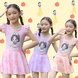 ชุดว่ายน้ําเด็กการ์ตูน อายุ5-10 ขวบ ลายการ์ตูน คูโลมี ลายน่า…