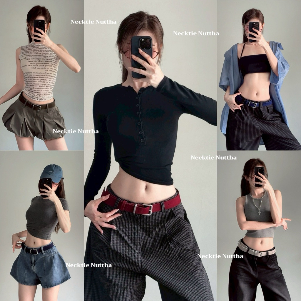 🎧𐙚 Silver buckle belt - พร้อมส่ง ส่งเร็ว 1-2 วันถึง (กว้าง 3.3 CM.,เอวได้ถึง 30 นิ้ว) เข็มขัดหนังกลับ หัวเข็มขัดสีเงิน