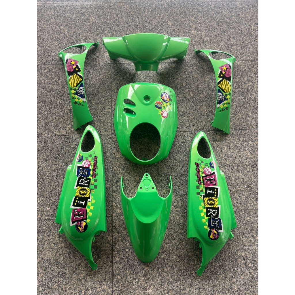 ชุดสี YAMAHA FIORE สีเขียว ปี2011