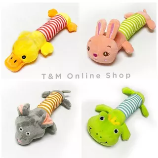 ตุ๊กตาตัวยาว เกรดA+ ตุ๊กตาบีบมีเสียง ปี๊ปๆ ของเล่นสุนัข ของเล่นแมว พร้อมส่งในไทย