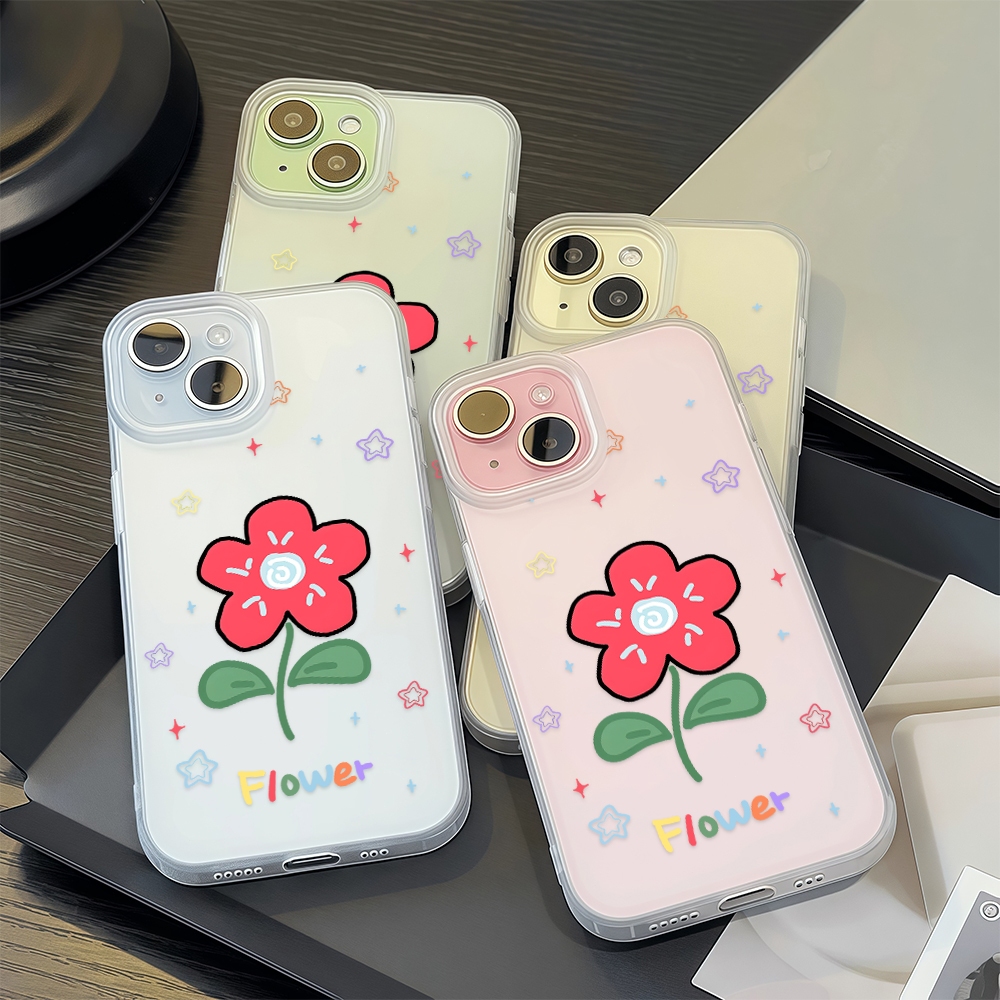 niuniu- LBB Pattern เคสโทรศัพท์ โปร่งแสง For เคสไอโฟน11 iPhone 11 12 13 14 15 Pro Max X XS 7 16 Plus