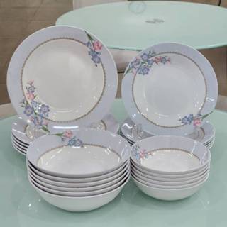 ซุปเปอร์แวร์ จาน ชามเมลามีน ลายแอนนาการ์เด้น ชุด6ใบ มี4ขนาดใ…