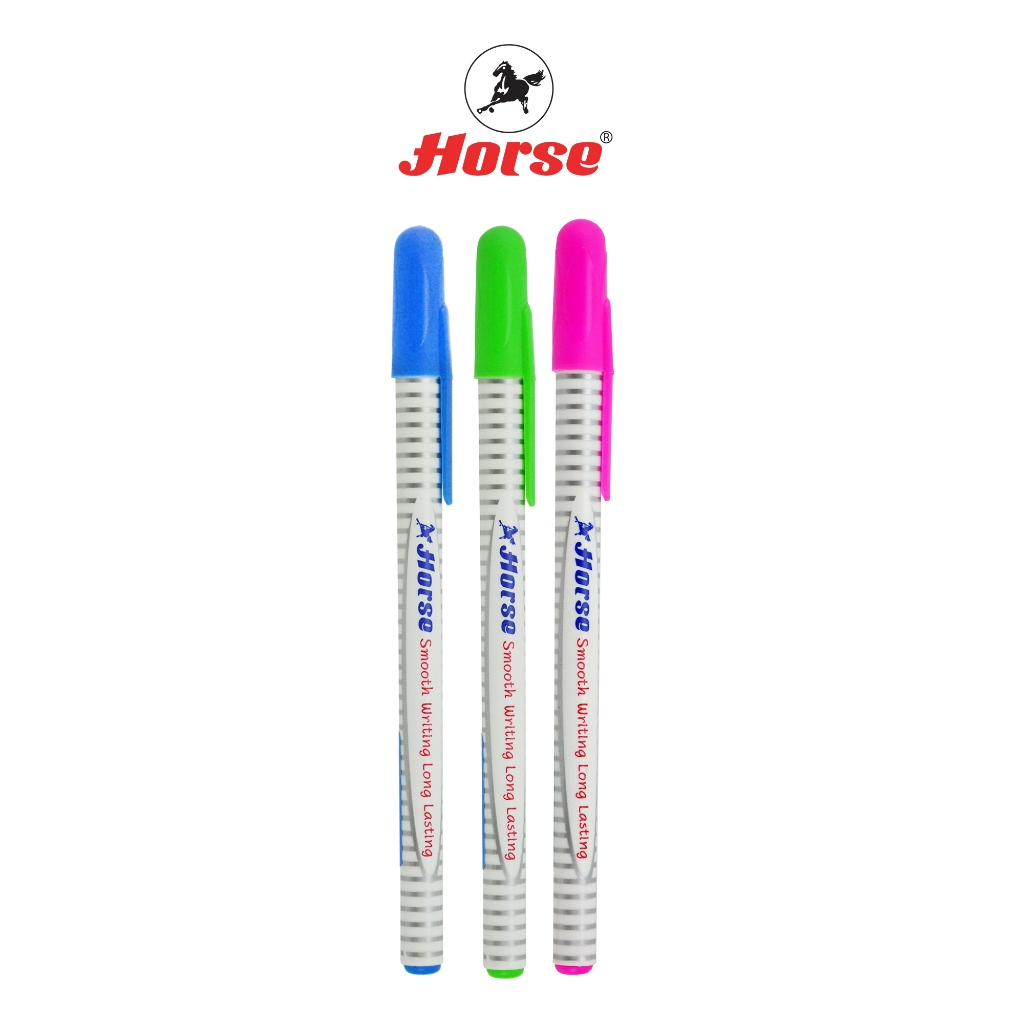 HORSE ตราม้า ปากกาลูกลื่นตราม้า 0.7 mm. H-222   จำนวน 1 ด้าม
