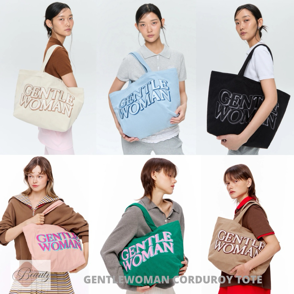 [พร้อมส่ง] กระเป๋า GENTLEWOMAN CORDUROY TOTE