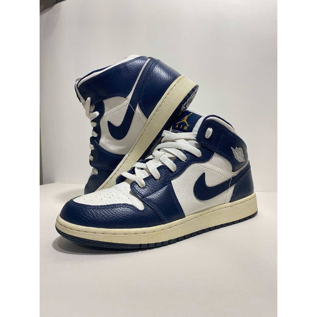 Nike Air Jordan 1 Mid Obsidian / UK6 25cm | ของแท้ มือสอง