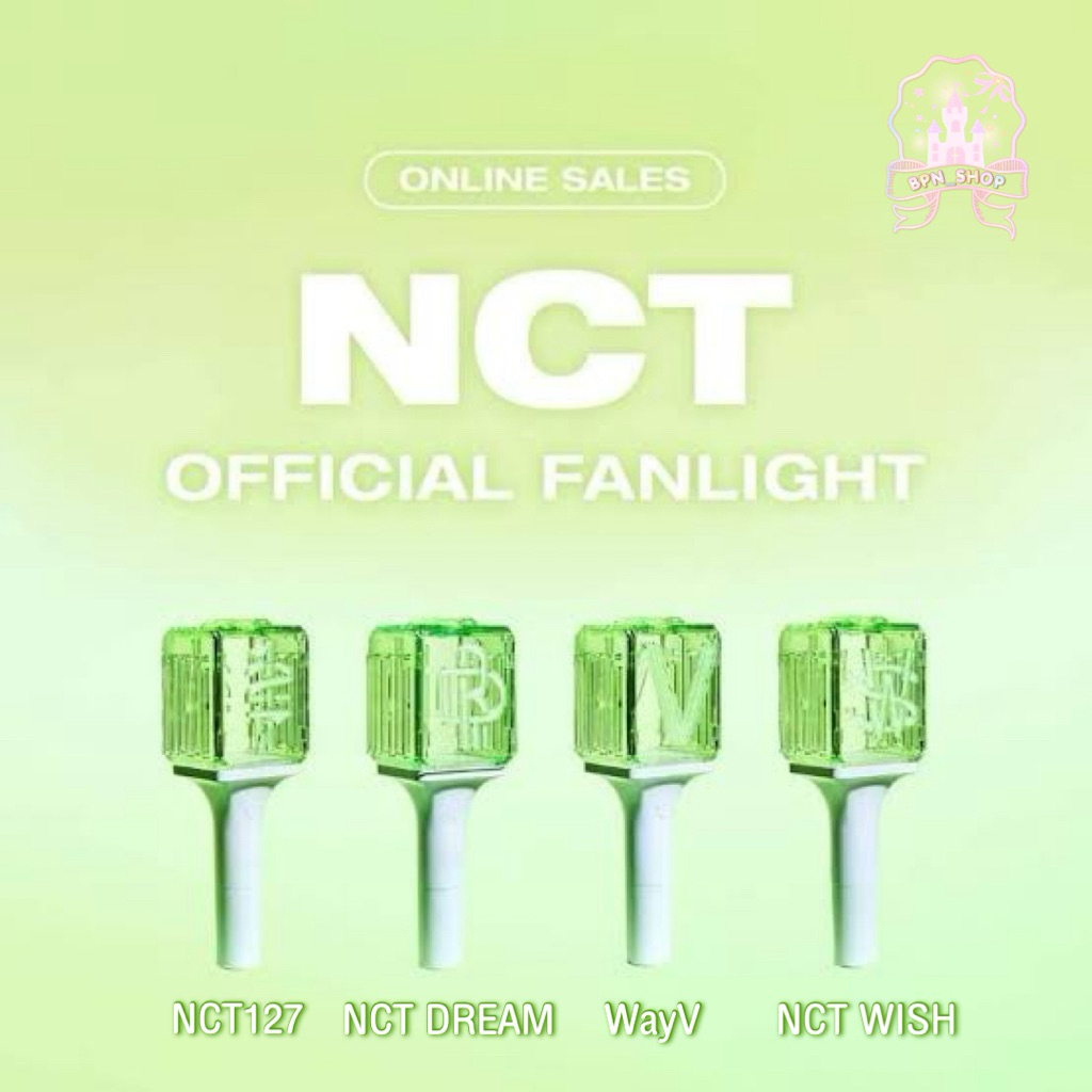 OFFICIAL FANLIGHT NCT แท่งไฟNCT แท่งไฟ NCT NCT127 / NCT DREAM / NCT WISH / WayV