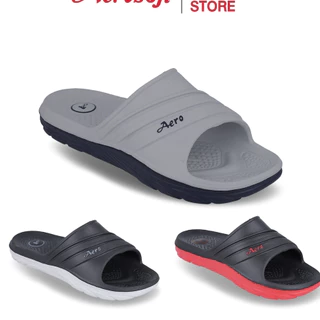 Aerosoft M0331 M9550 38-44 รองเท้าแตะสวมผู้ชาย แอโร่ซอฟ Sandal นุ่ม หนึบ เดินสบายกว่า Pylon