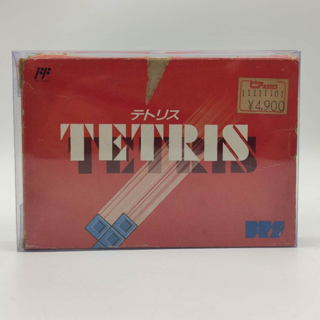 TETRIS [01] [FC] ของแท้ Nintendo Famicom สภาพไม่สวย ถาดของทำใหม่ ไม่มีคู่มือ ของในกล่อง ตรงตามรูป ฟร