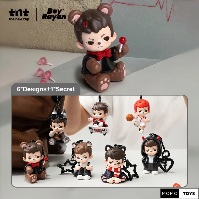 🔴จุ่มเดี่ยว🔴🔥พร้อมส่งในไทย🔥ลิขสิทธิ์แท้ TNTSPACE Rayan Love Series Pendant Blind Box พวงกุญแจ