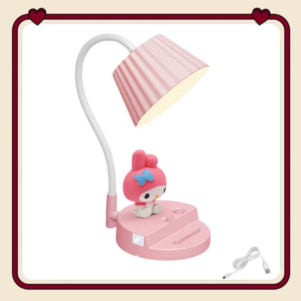 โคมไฟตั้งโต๊ะการ์ตูน 4in1 น่ารักพร้อม LED อเนกประสงค์แบบชาร์จไฟได้Y533 - รูปที่ 6