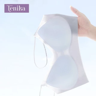 TENIKA บรา ส่วนที่บาง Ice Silk Bra ชุดชั้นในผู้หญิง เซ็กซี่ ไร้รอยต่อ Bar-093